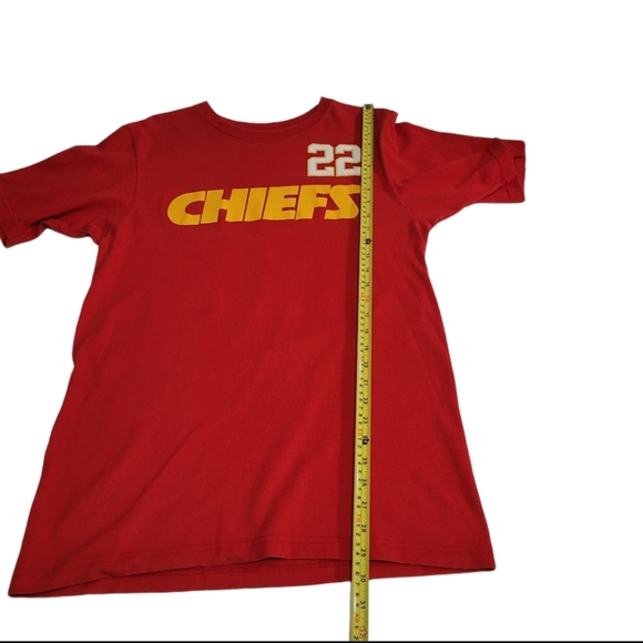 Reebok Men's M KC Chiefs Short Sleeve Jersey Red - Picture 5 of 6